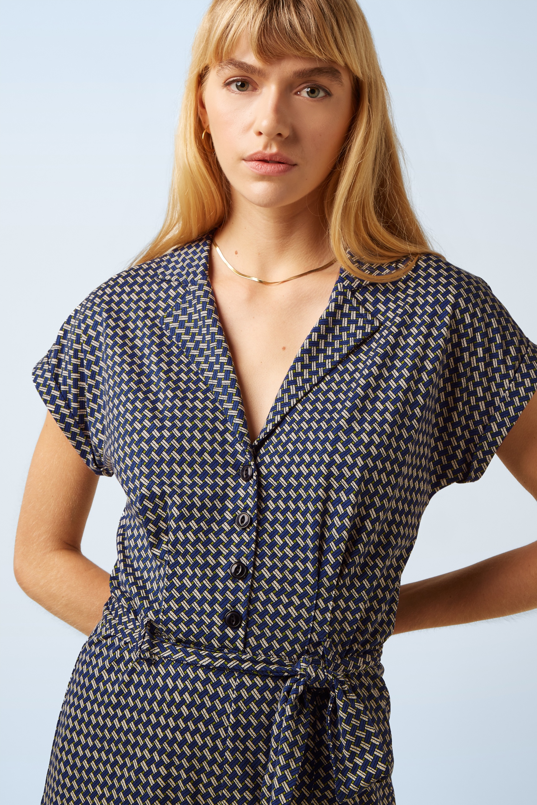 King Louie - Darcy Blizzy jumpsuit in mazerine  4