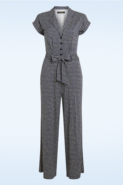 King Louie - Darcy Blizzy jumpsuit in mazerine  2