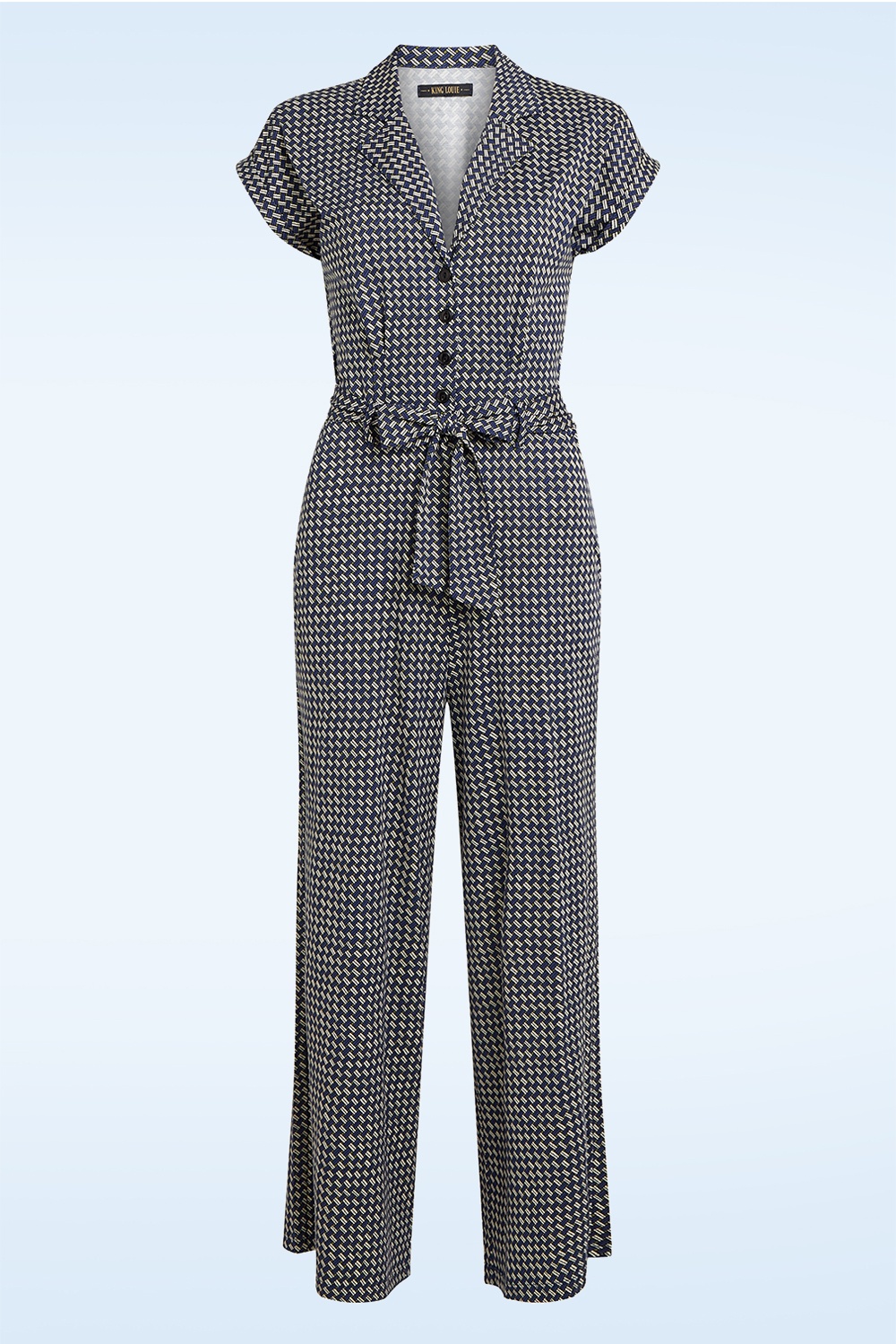 King Louie - Darcy Blizzy jumpsuit in mazerine  2