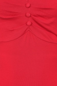 Banned Retro - Elaine top in rood 3