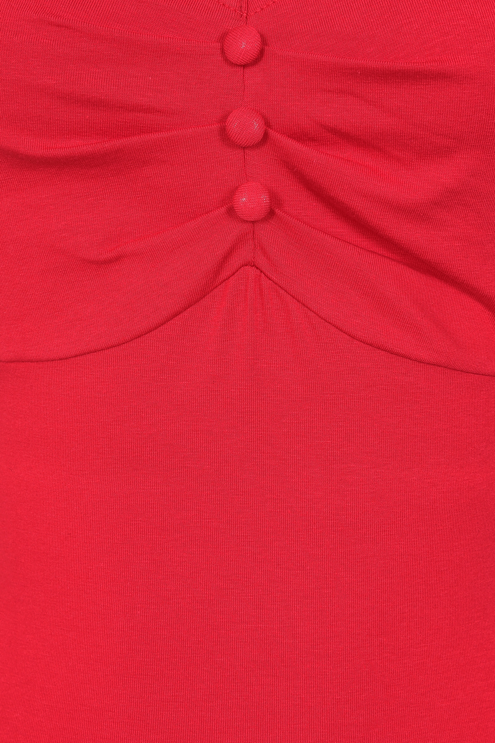 Banned Retro - Elaine top in rood 3