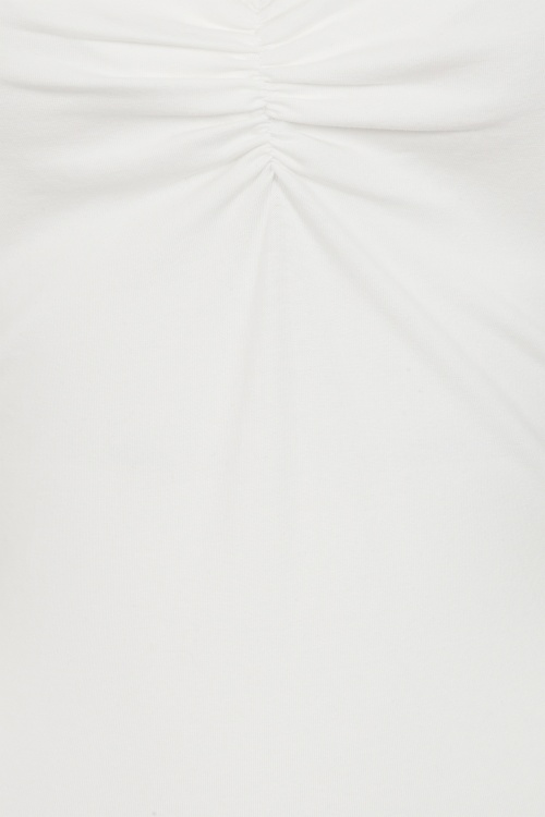 Banned Retro - Jade top in wit 3