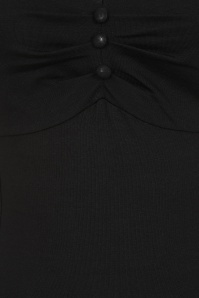 Banned Retro - Elaine top in zwart 3