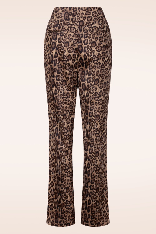 Topvintage Boutique Collection - Topvintage exclusive ~ Jazzy pantalon in luipaard 5