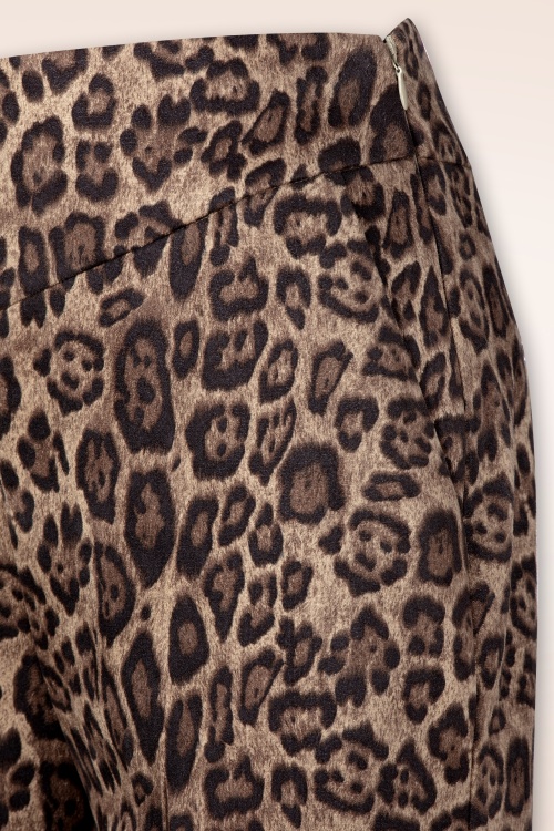 Topvintage Boutique Collection - Topvintage exclusive ~ Jazzy pantalon in luipaard 3