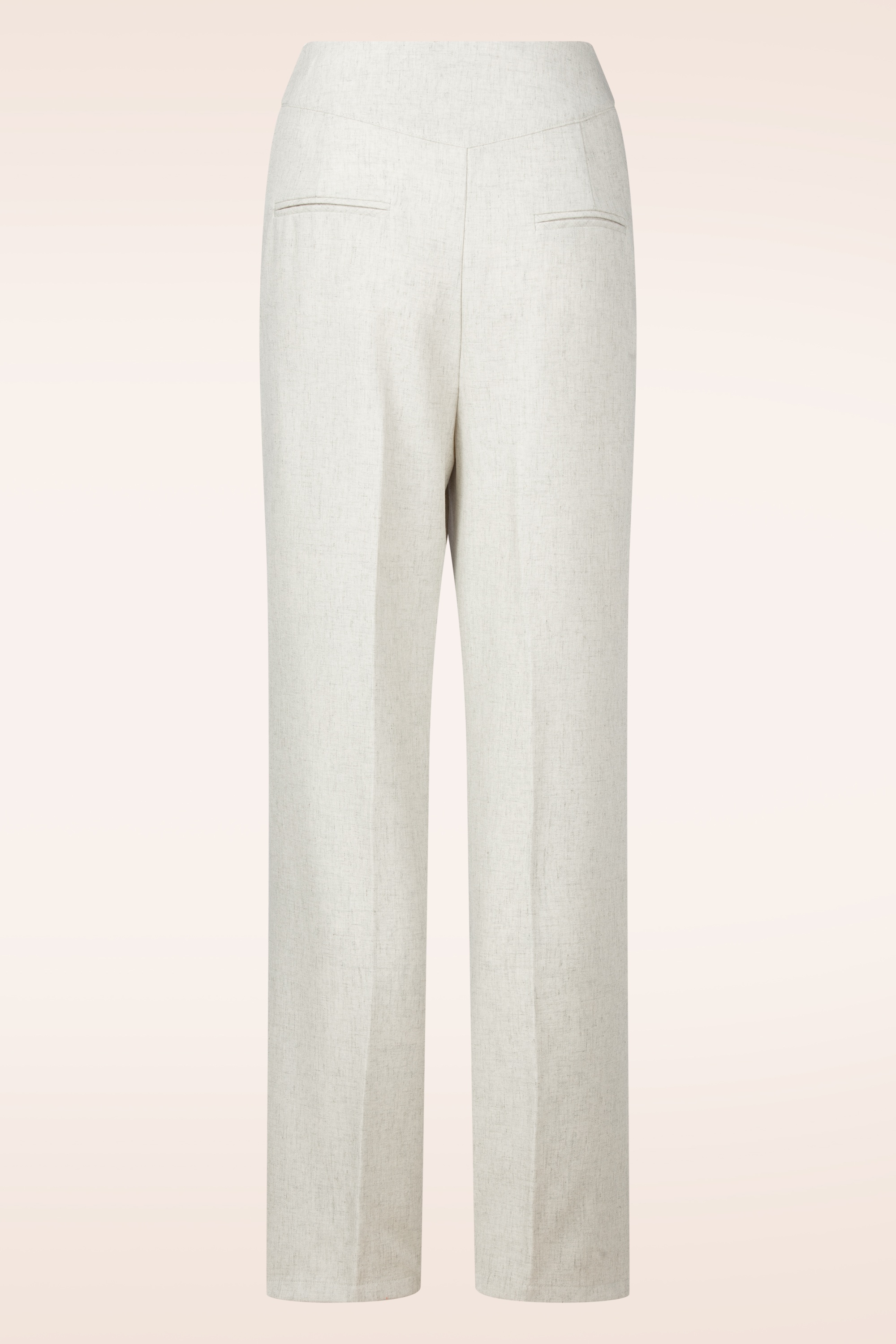 Topvintage Boutique Collection - Topvintage exclusive ~ Livia pantalon in beige 5