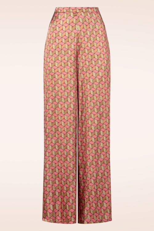 Surkana - Graphic Grace pantalon in multi