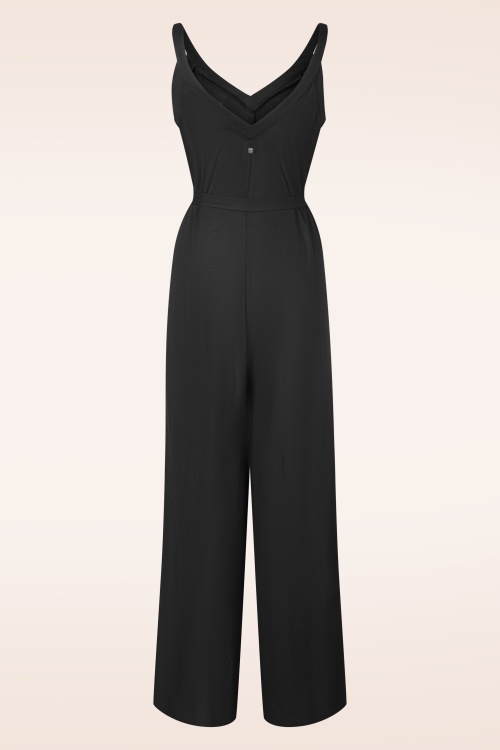 Surkana - Mandy Strap jumpsuit in zwart 3