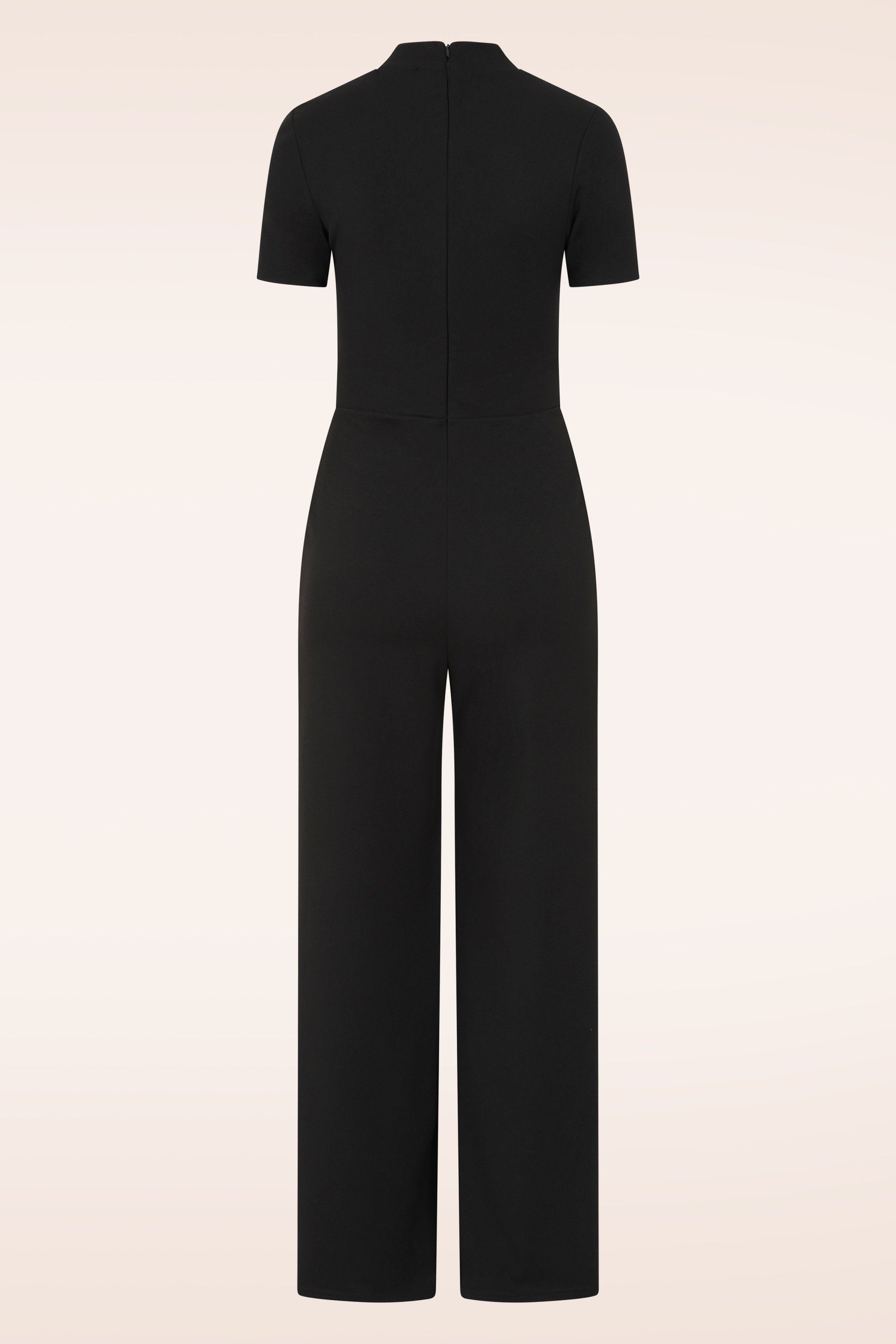 Vintage Chic for Topvintage - Topvintage exclusive ~ Atomic Alice jumpsuit in zwart 3