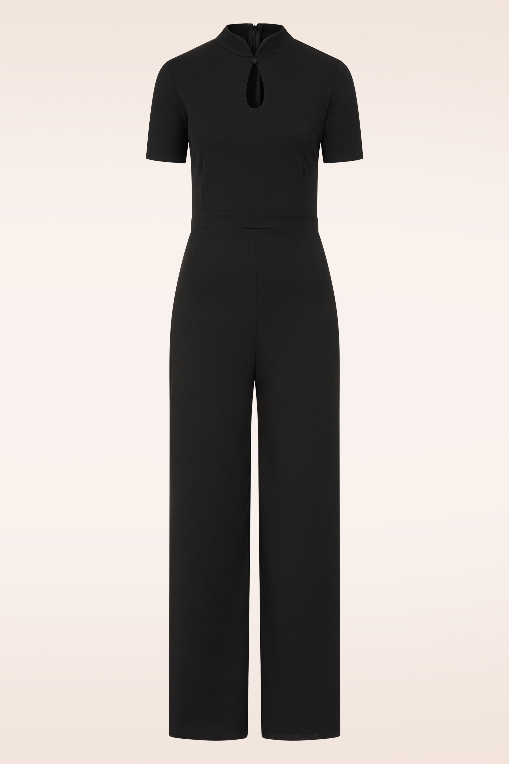 Vintage Chic for Topvintage - Topvintage exclusive ~ Atomic Alice jumpsuit in zwart