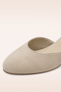 Tamaris - Tiffany Suede pumps in beige 2