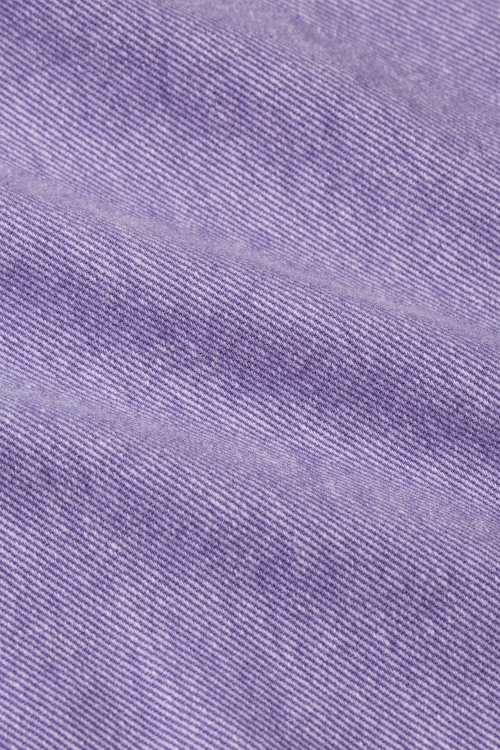 King Louie - Peppa Colored denim broek in lila 3