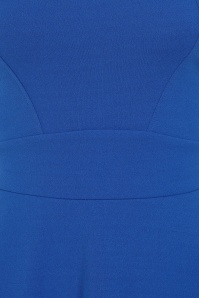 Vintage Chic for Topvintage - Topvintage exclusive ~ Julie swing jurk in koningsblauw 2