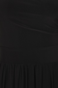 Vintage Chic for Topvintage - Topvintage exclusive ~ Sophie Slinky swing jurk in zwart 2