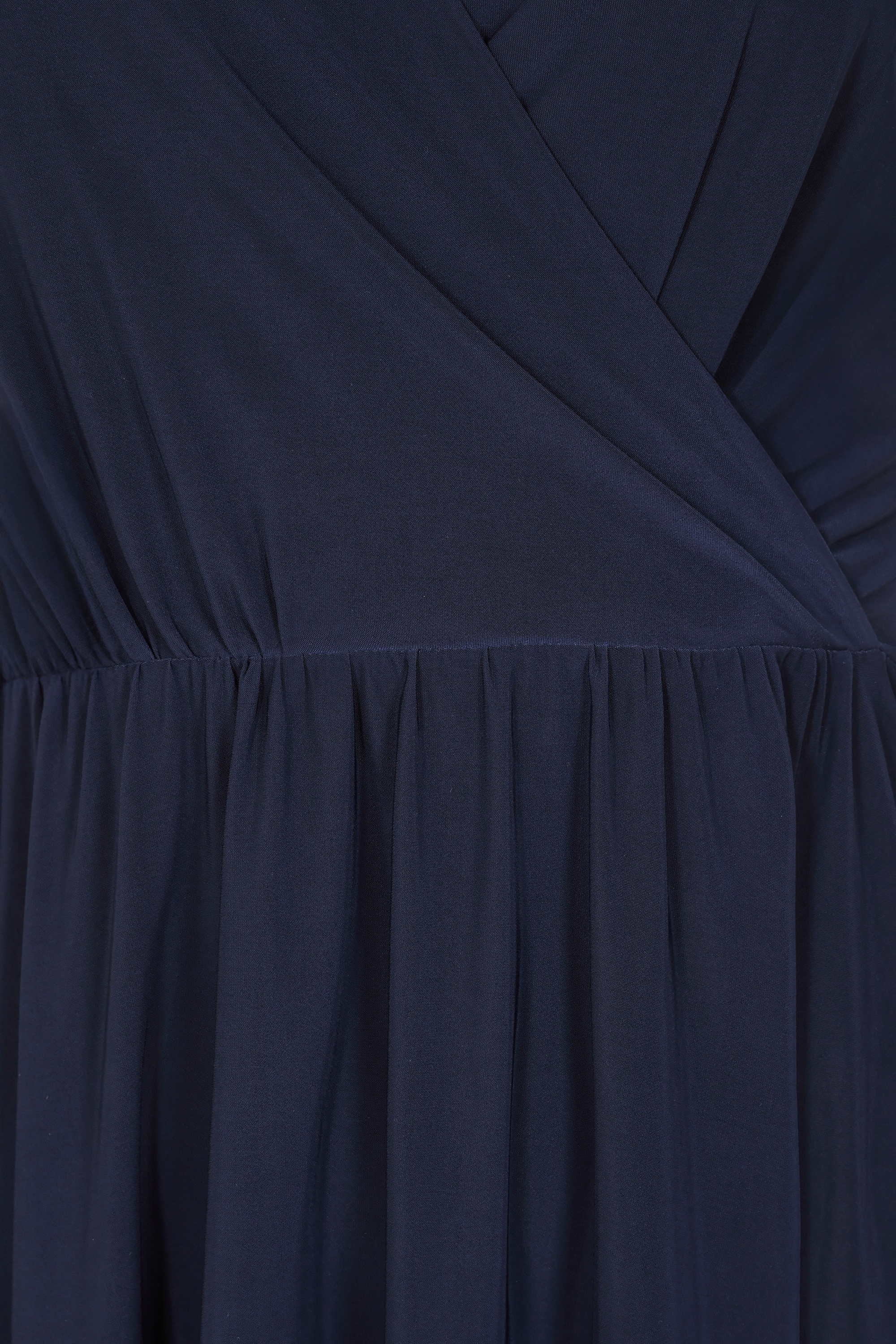 Vintage Chic for Topvintage - Topvintage exclusive ~ Marina slinky swing jurk in marineblauw 2