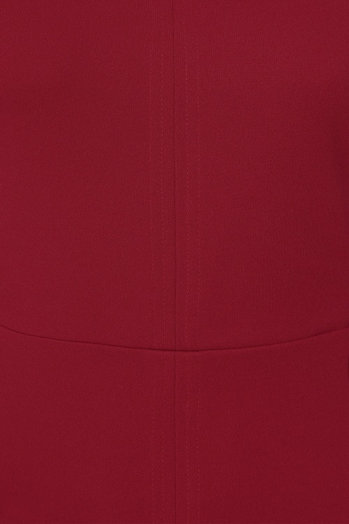 Vintage Chic for Topvintage - Topvintage exclusive ~ Marcy pencil jurk in rood 2