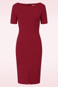 Vintage Chic for Topvintage - Topvintage exclusive ~ Marcy pencil jurk in rood
