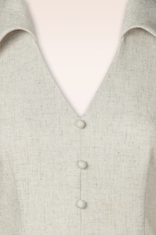 Topvintage Boutique Collection - Topvintage exclusive ~ Livia Blouse in beige 5