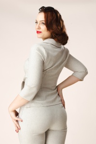 Topvintage Boutique Collection - Topvintage exclusive ~ Livia Blouse in beige 4