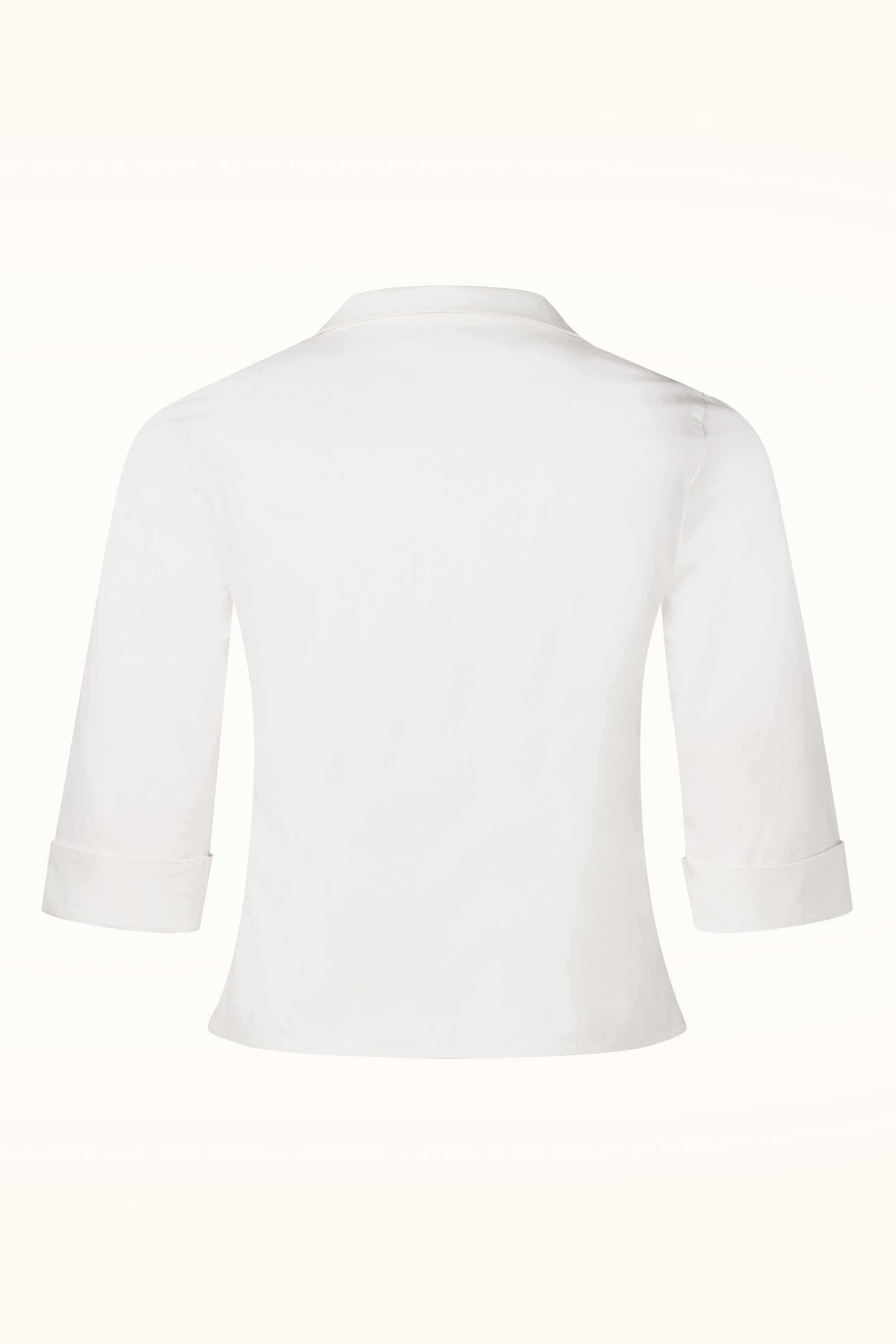 Topvintage Boutique Collection - Topvintage Exclusive ~ Katty blouse in wit 5