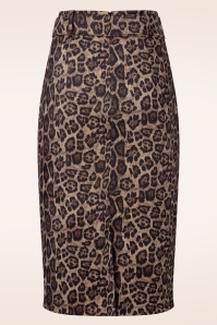 Topvintage Boutique Collection - Topvintage exclusive ~ Felina pencil rok in luipaard  4