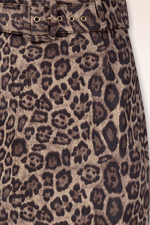 Topvintage Boutique Collection - Topvintage exclusive ~ Felina pencil rok in luipaard  5