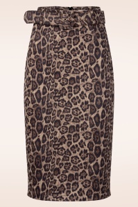 Topvintage Boutique Collection - Topvintage exclusive ~ Felina pencil rok in luipaard  3