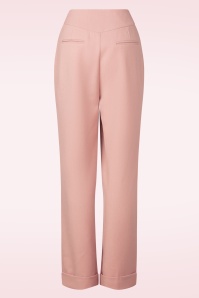 Topvintage Boutique Collection - Topvintage exclusive ~ Adeline pantalon in lichtroze 4
