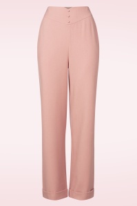 Topvintage Boutique Collection - Topvintage exclusive ~ Adeline pantalon in lichtroze 3