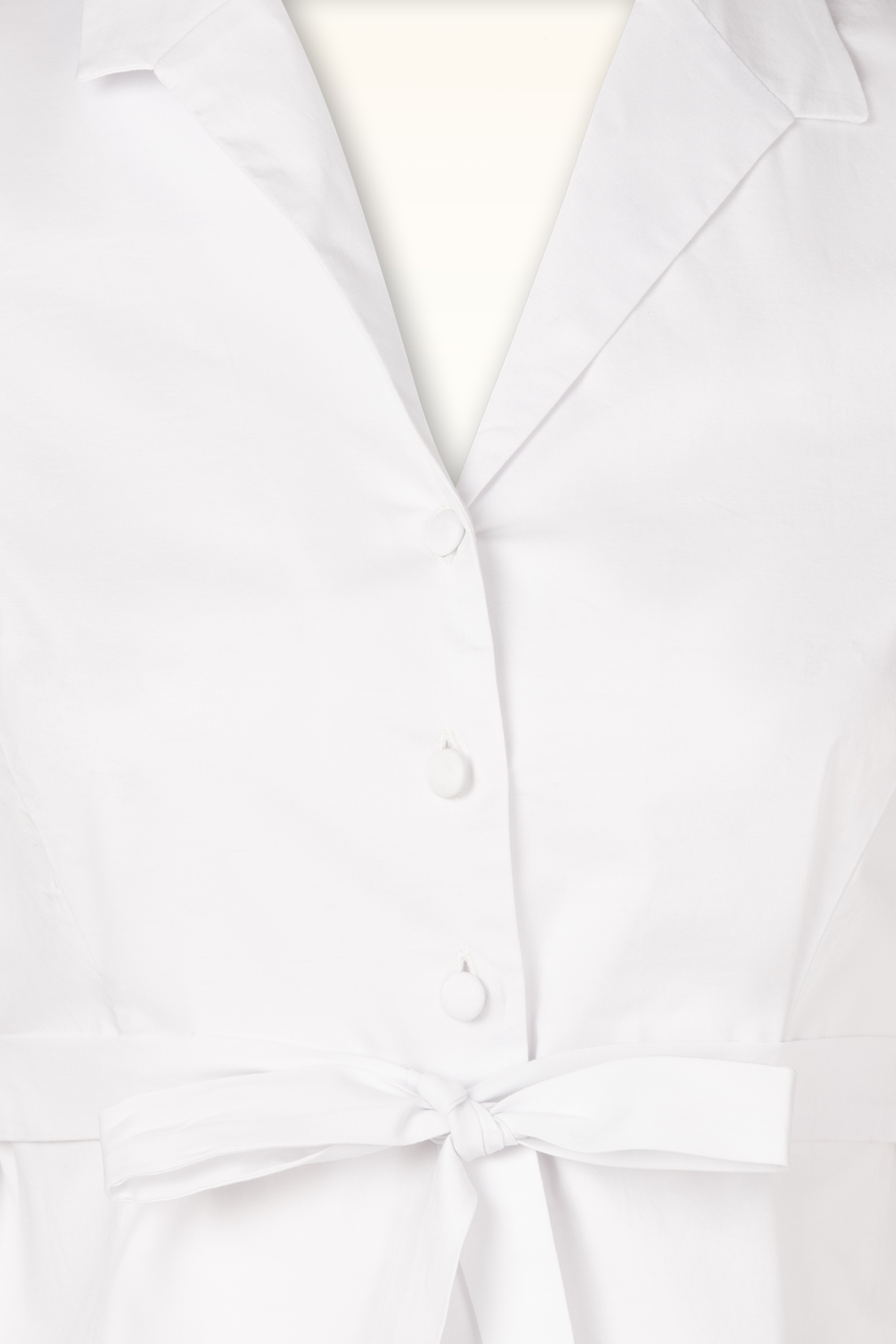 Topvintage Boutique Collection - Topvintage Exclusive ~ Darina blouse in wit 5