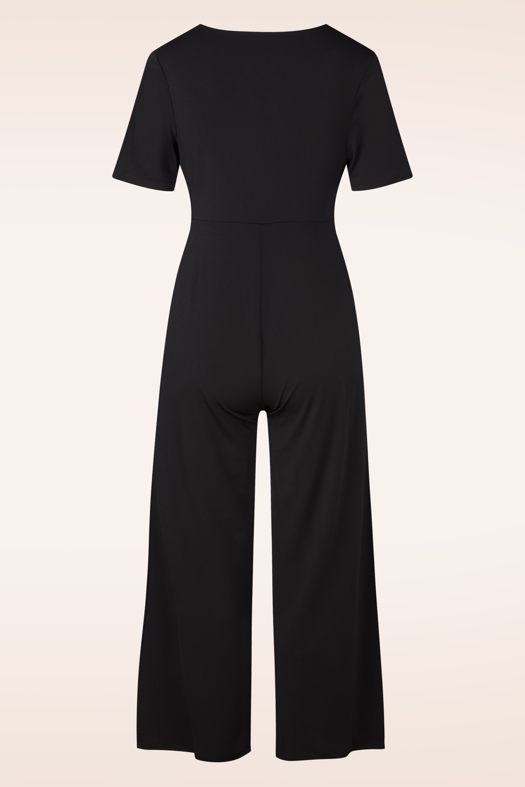 Surkana - Lottie Crossover jumpsuit in zwart 3