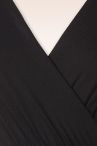 Surkana - Lottie Crossover jumpsuit in zwart 2