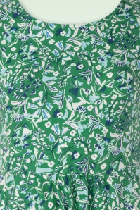 Seasalt - April Woodland Floral Cotton jurk in groen 2