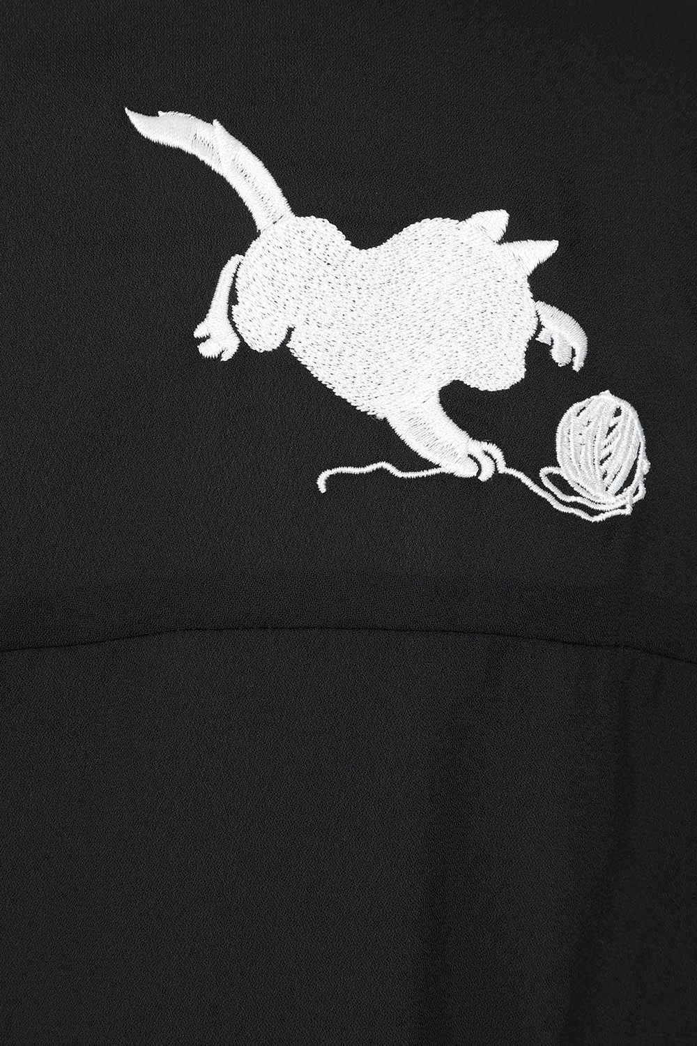 Banned Retro - Sophie blouse in zwart 7