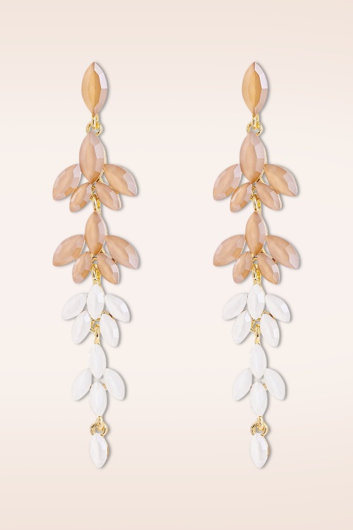 Day&Eve by Go Dutch Label - Blushfall Stone Dangle oorbellen 2