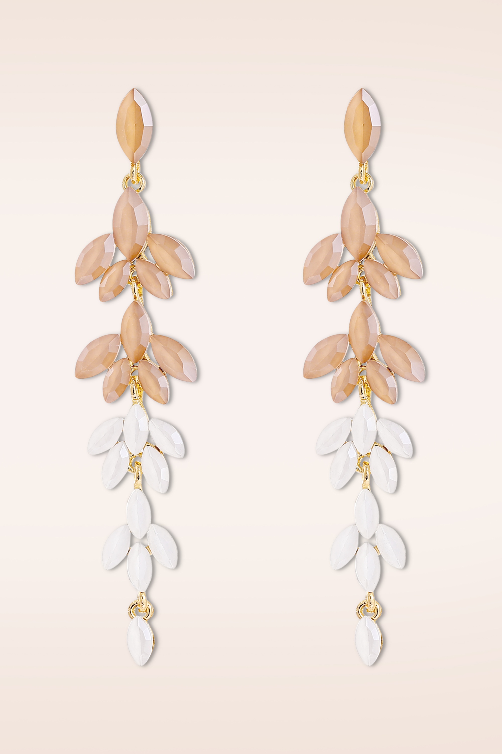 Day&Eve by Go Dutch Label - Blushfall Stone Dangle oorbellen 2