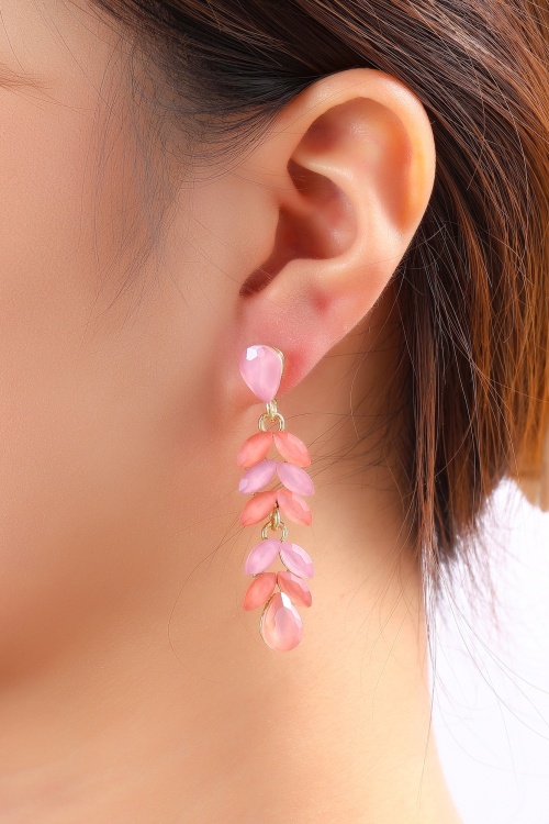 Day&Eve by Go Dutch Label - Pink Punch oorbellen