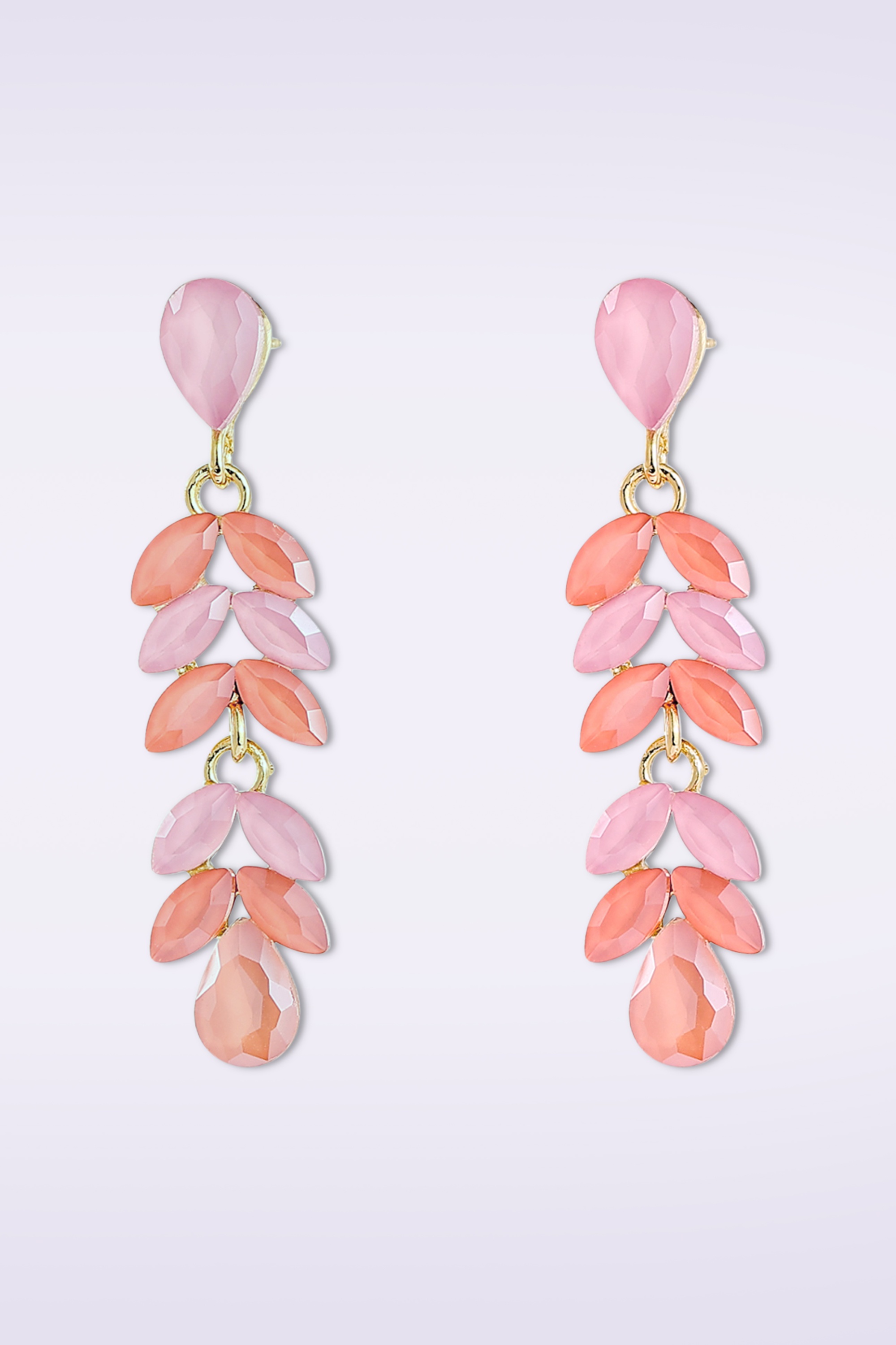 Day&Eve by Go Dutch Label - Pink Punch oorbellen 2