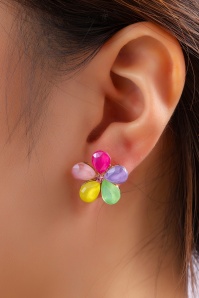 Day&Eve by Go Dutch Label - Blooming Spectrum oorbellen