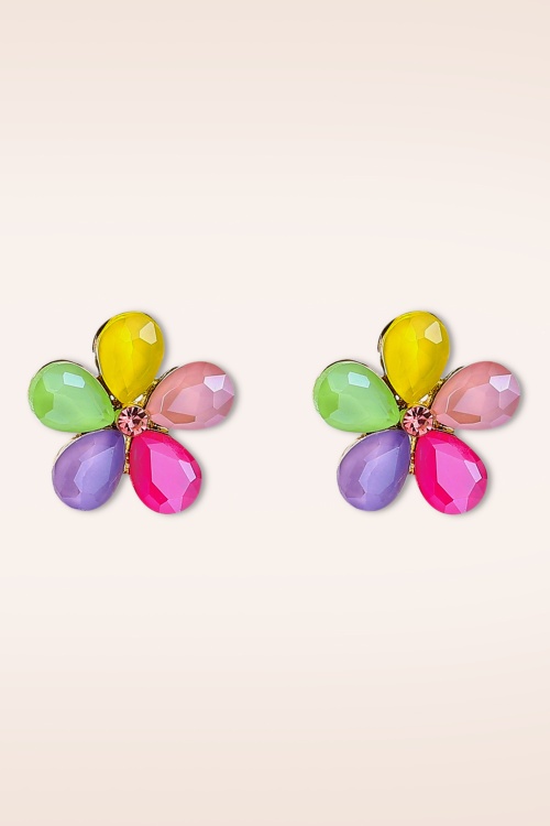 Day&Eve by Go Dutch Label - Blooming Spectrum oorbellen 2