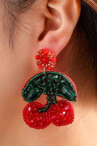 Day&Eve by Go Dutch Label - Cheeky Cherry oorbellen