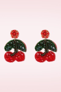 Day&Eve by Go Dutch Label - Cheeky Cherry oorbellen 2