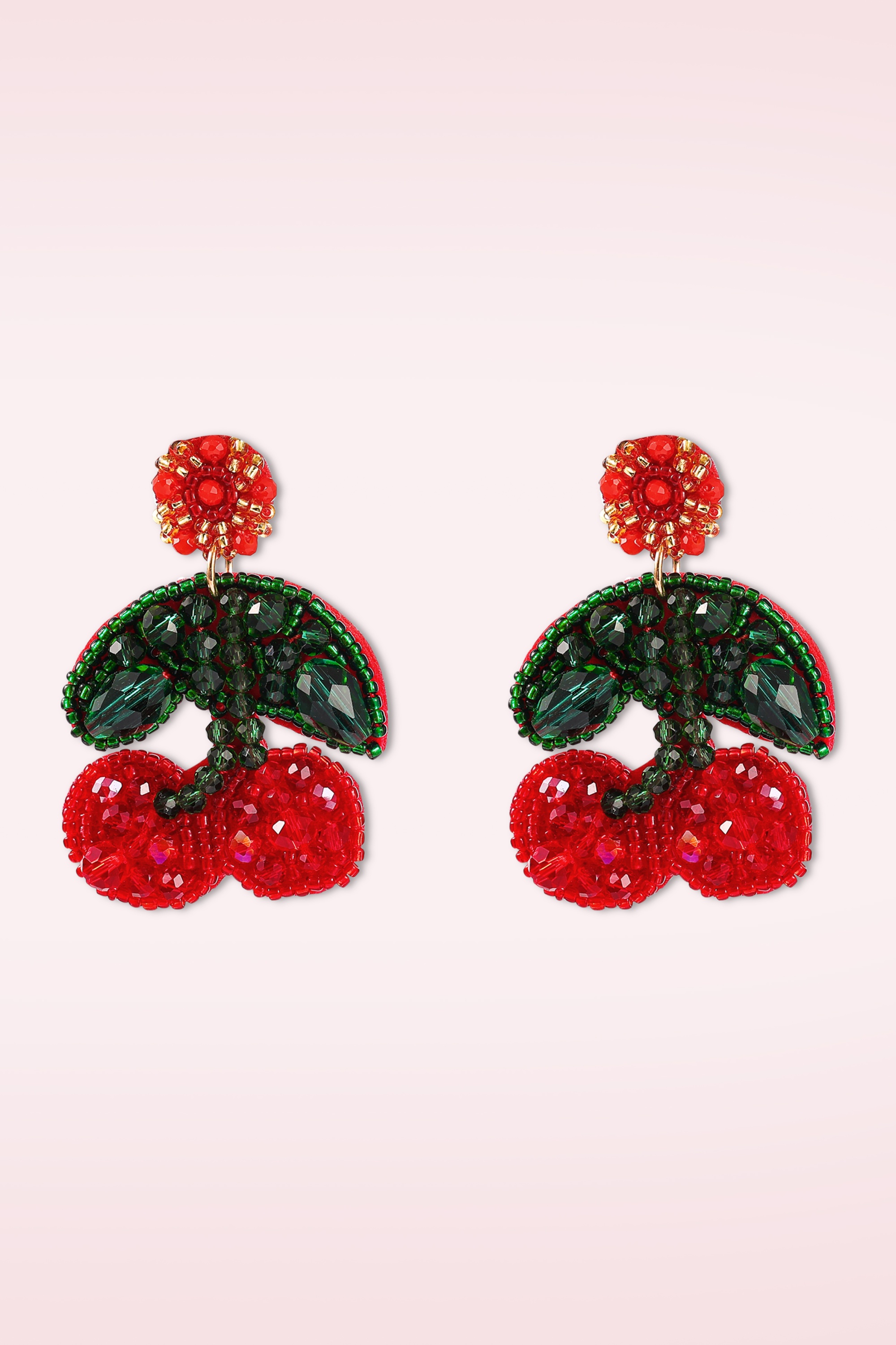 Day&Eve by Go Dutch Label - Cheeky Cherry oorbellen 2