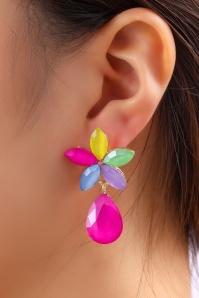 Day&Eve by Go Dutch Label - Blooming Rainbow oorbellen