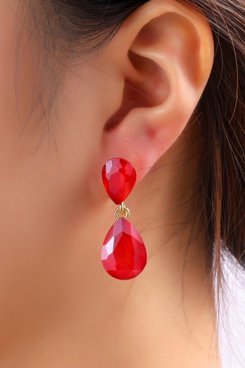 Day&Eve by Go Dutch Label - Rouge Lumière oorbellen