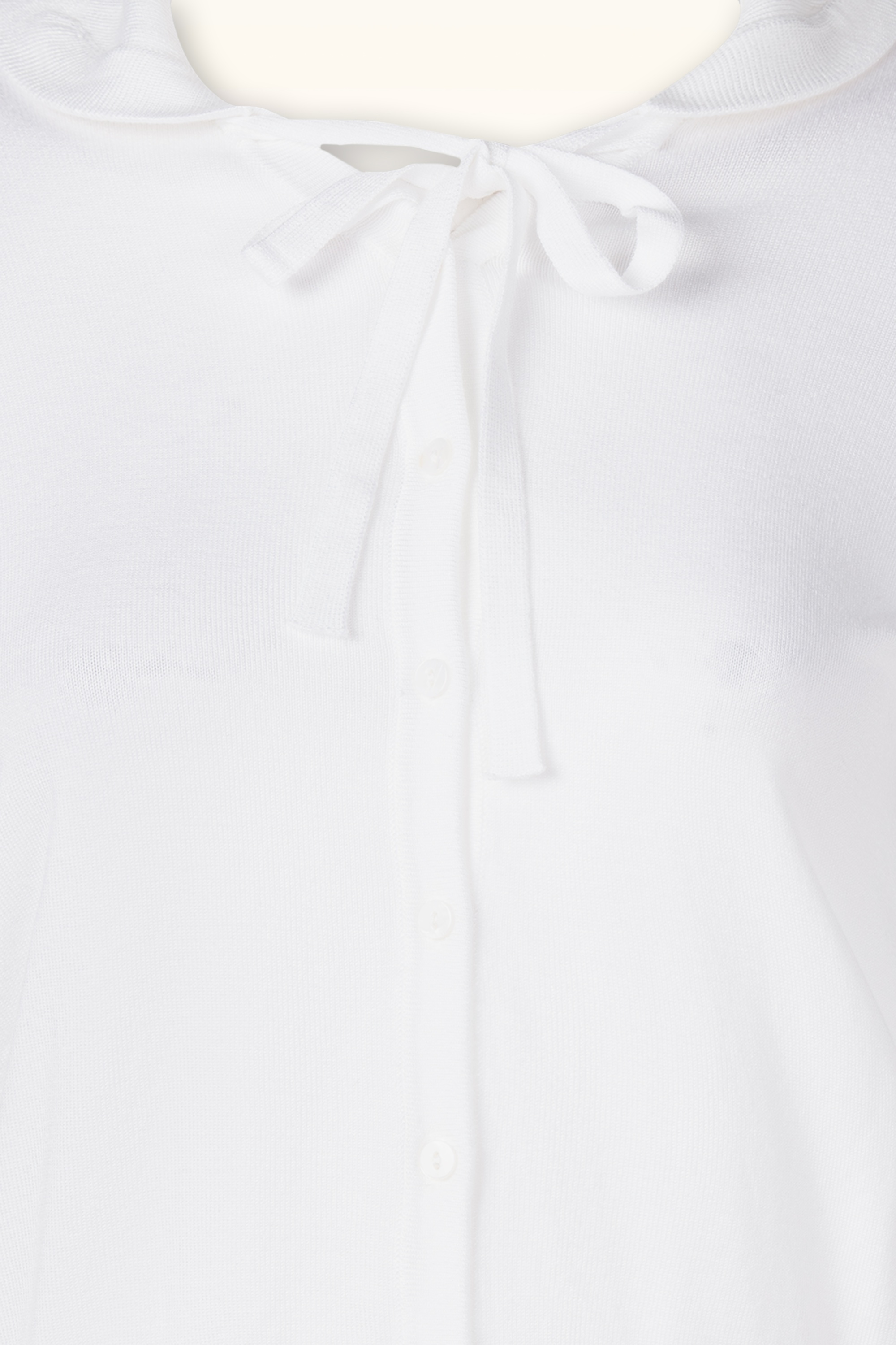 Hearts & Roses - Élise vest in wit 2