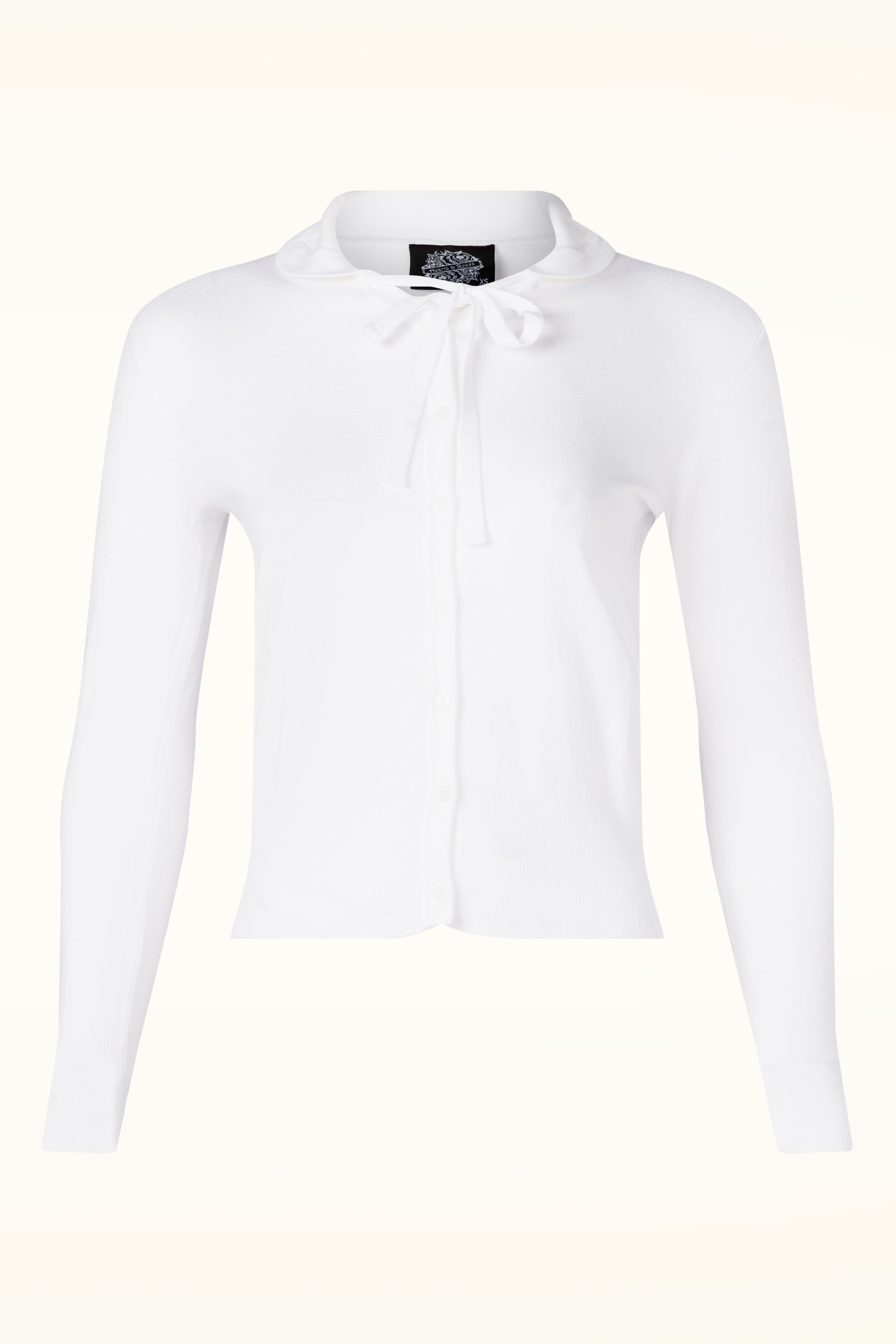 Hearts & Roses - Élise vest in wit