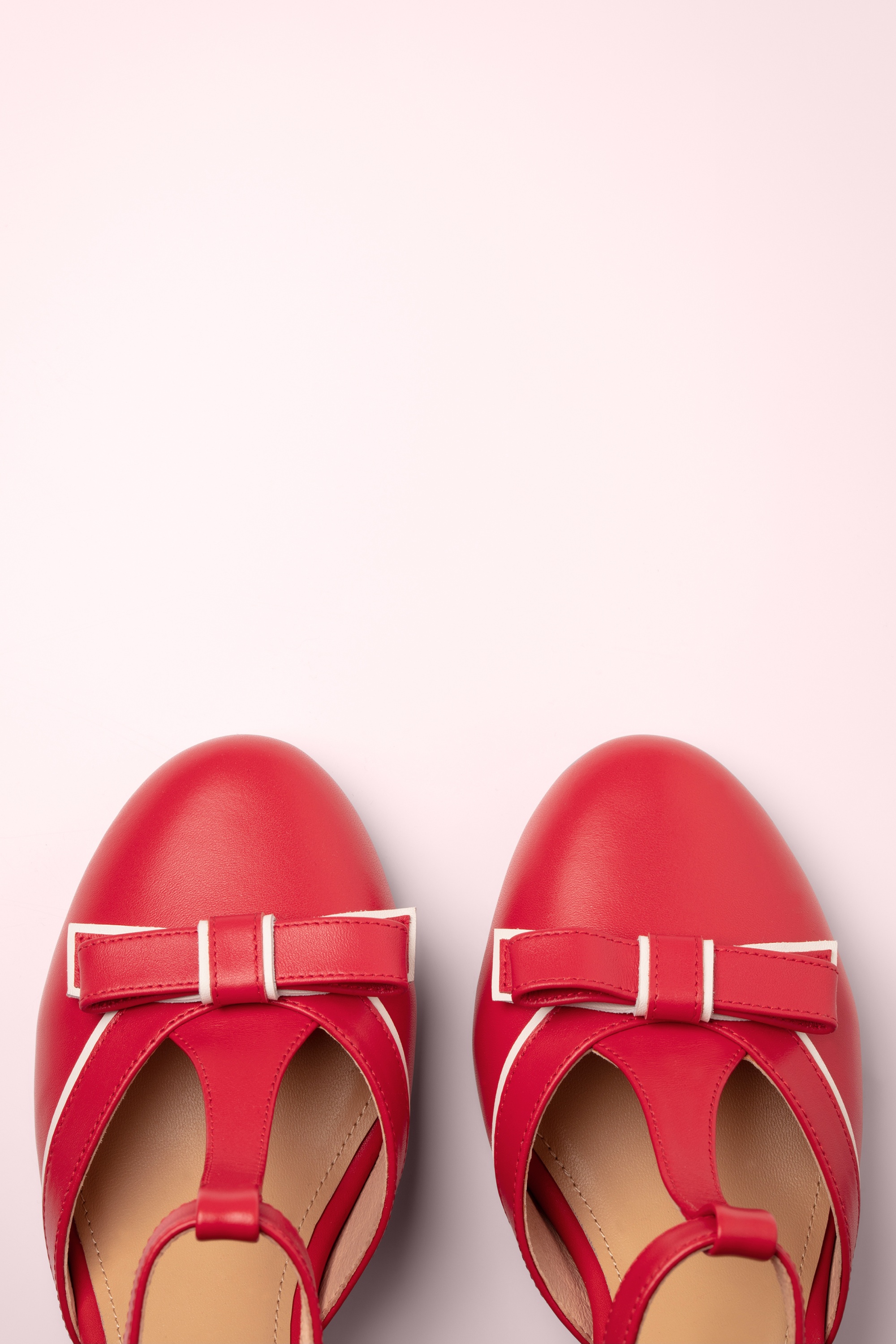 Lola Ramona ♥ Topvintage - Ava Dollhouse pumps in rood 3