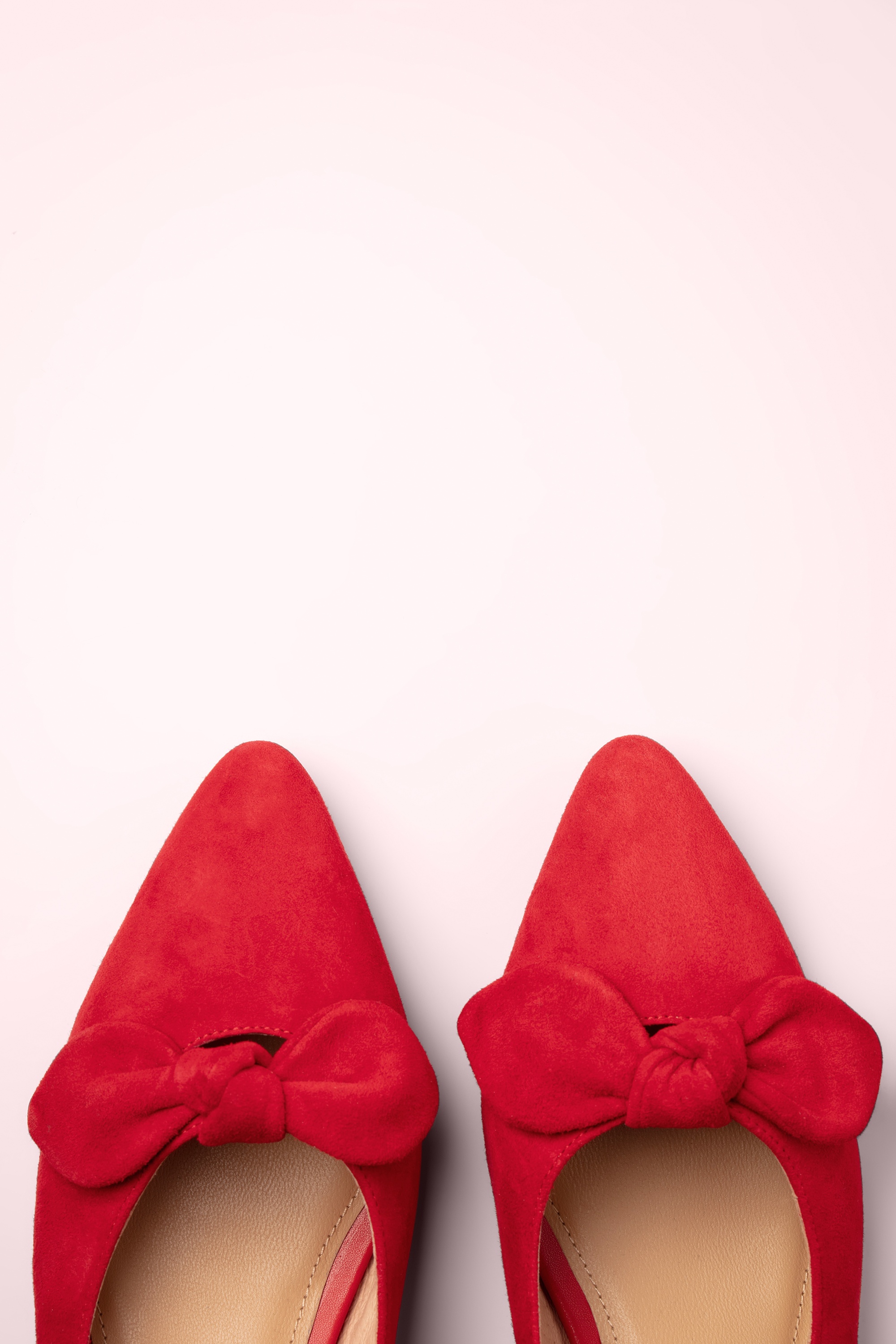 Lola Ramona ♥ Topvintage - Frannie Pointe flats in rood 3