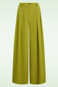 King Louie - Marnie Fanna broek in groen envy 2